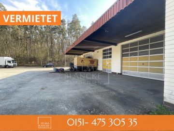 Befahrbare, großzügige Lagerhalle in Wolfsbach – 805 m², 24/7 Nutzung, Außenflächen möglich, 95448 Bayreuth, Lager