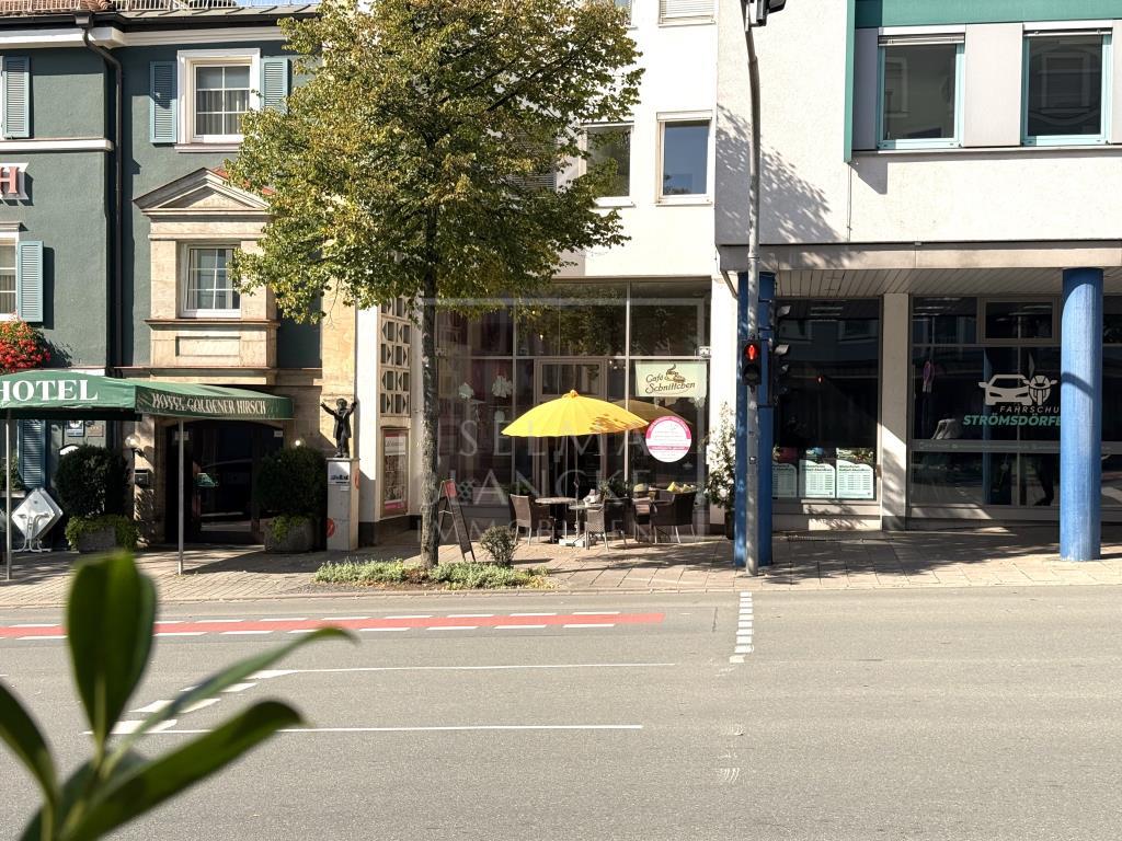 Café Außenansicht