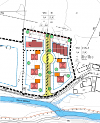 Ausschnitt B-Plan In der Au