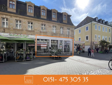 Attraktive Ladenfläche am Sternplatz / große Schaufenster / ca. 90 m² / Fußgängerzone, 95444  Bayreuth, Ladenfläche