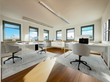 Sehr gepflegte Büroräume in der Bahnhofstraße, renoviert und einzugsfertig!, 95444 Bayreuth, Bürohaus
